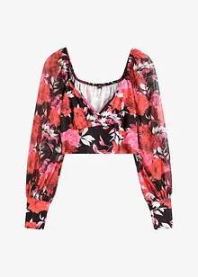 Top blouse, cropped, bonprix