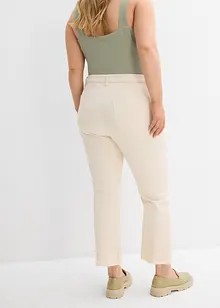 Jean flare taille haute, cropped, bonprix