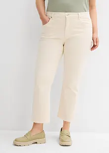 Jean flare taille haute, cropped, bonprix