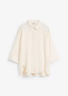 Hemdbluse aus kühlendem Leinen-Mix, bonprix