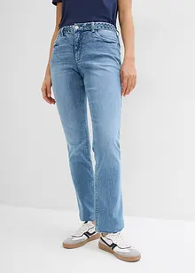Jean droit taille mi-haute, bonprix