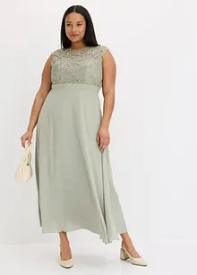 Maxikleid mit Spitze, bonprix