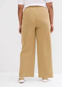 Pantalon en jersey interlock, bonprix