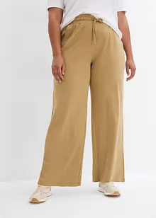 Pantalon en jersey interlock, bonprix