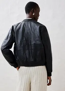 Lederblouson aus Lammnappa, bonprix