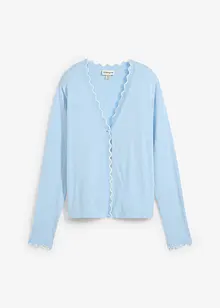 Gilet en fine maille contenant de la soie, bonprix
