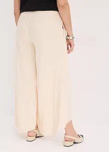 Pantalon raccourci et fendu en bas, bonprix