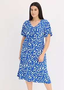 Jerseykleid mit Raffung, bonprix