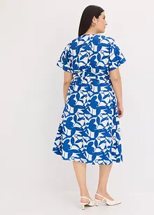 Hemdblusenkleid mit schwingendem Rockteil, bonprix