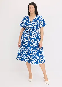Hemdblusenkleid mit schwingendem Rockteil, bonprix