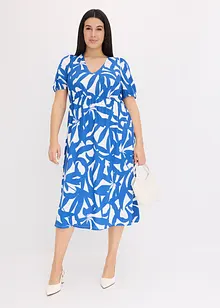 Midikleid mit Puffärmeln, bonprix