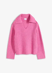 Gerippter Pullover, bonprix