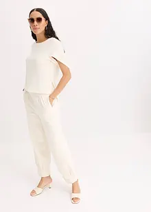 T-shirt oversize fluide en viscose mélangée, bonprix