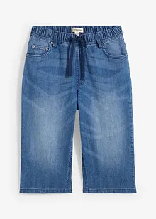 Schlupf-Jeans-Longbermuda, Slim Fit, bonprix