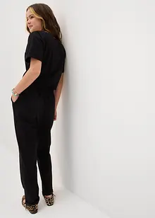 Jersey-Jumpsuit mit Bio-Baumwolle, bonprix