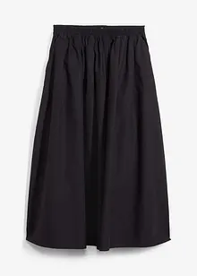 Jupe midi 100% coton, bonprix
