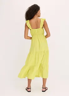 Robe à bretelles en viscose mélangée, bonprix
