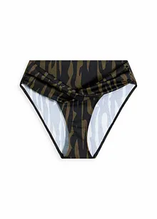 Bas de bikini taille haute, échancré, bonprix
