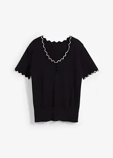 Pull coton et soie, bonprix