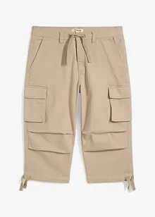 Loose Fit Stretch-3/4-Cargohose, extra weit, bonprix