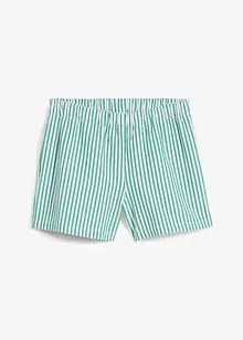 Gestreifte Schlupf-Shorts aus reiner Baumwolle, bonprix