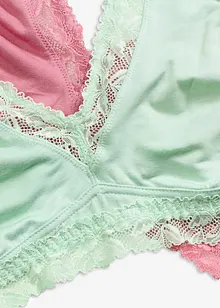 Lot de 2 soutiens-gorge bralette Feel Comfort en matière douce, bonprix