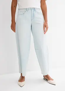 Balloon-Jeans Mid Waist, Super Soft cropped, bonprix
