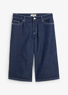Jeans-Bermuda Mid Waist, Low Stretch, bonprix
