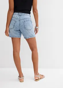 Jeans-Bermuda Mid Waist, Low Stretch, bonprix
