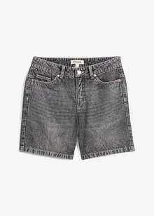 Jeans-Bermuda Mid Waist, Low Stretch, bonprix