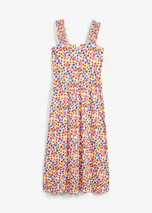Robe légèrement évasée en jersey coton et viscose, bonprix