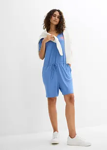 Combishort fluide en jersey de viscose mélangée, bonprix