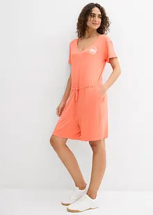 Jersey-Jumpsuit aus fließendem Viskose-Mix, bonprix