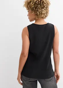 Blusentop aus recyceltem Polyester, bonprix