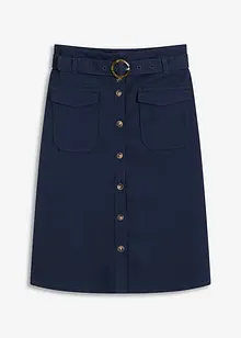 Jupe en twill, bonprix