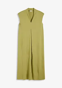 Robe en jersey piqué de viscose avec épaulettes, bonprix