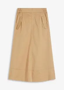 Jupe midi 100% coton, bonprix