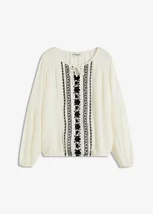 Blouse brodée, bonprix