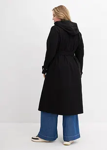Trench-Mantel mit abnehmbarer Kapuze, bonprix