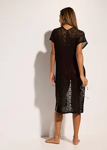 Kimono de plage aspect crochet en viscose, bonprix