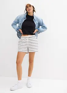 Short en molleton de coton mélangé, bonprix