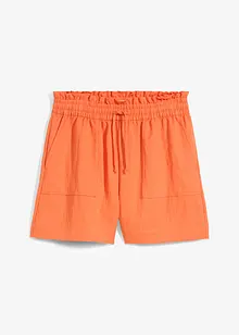 Paperbag-Shorts aus fließendem Lyocell-Mix, bonprix