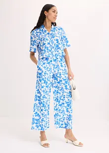 Blouse manches courtes en viscose mélangée douce, bonprix