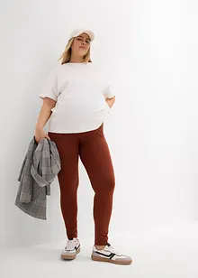 Lot de 2 leggings de grossesse avec coton, bonprix