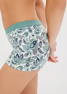 Lot de 4 boxers coton femme, bonprix