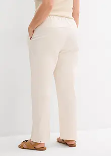 Pantalon carotte en coton extensible, bonprix