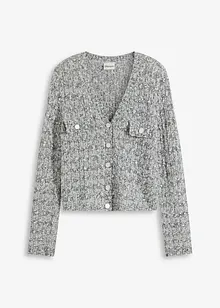 Gilet en maille bouclette, bonprix