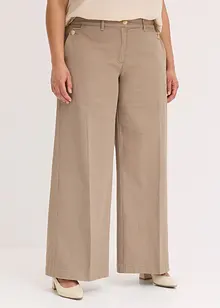 Pantalon large en matière extensible, bonprix
