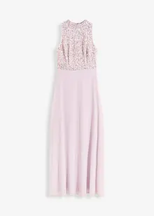 Robe longue brodée de sequins, bonprix