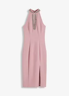 Robe midi en crêpe texturé, bonprix